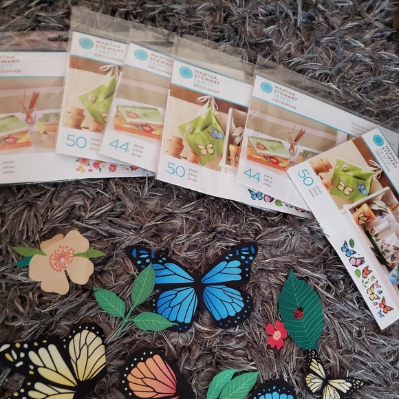 Martha Stewart crafts Decoupage 6 PACK - Picture 1 of 8